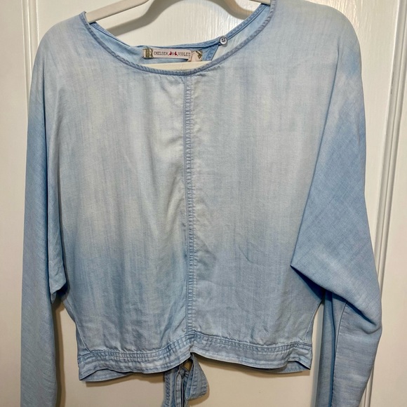 Chelsea & Violet Denim Top - Picture 3 of 7